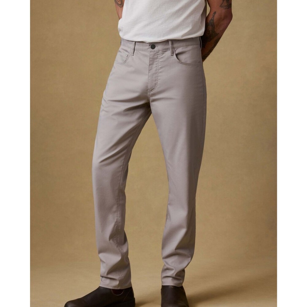 Faherty Movement Pants Mens 33x32 Fossil 5 Pocket Golf Performance Stretch